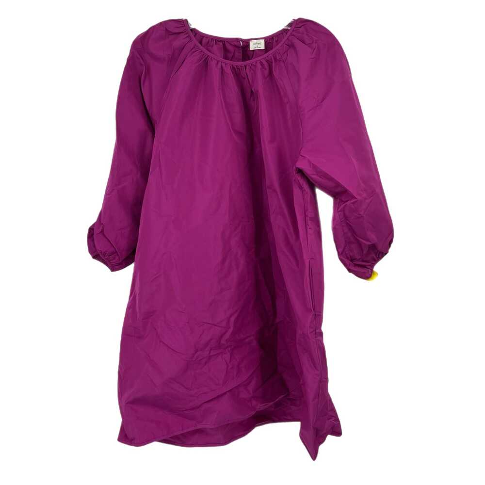 Wilfred Purple Flare Dress 3/4 Sleeve Long | Womens M